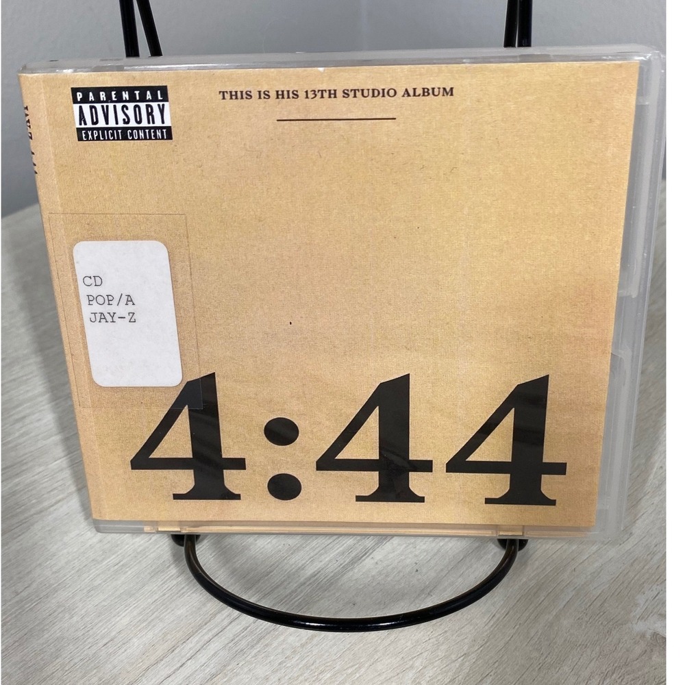 Jay-Z 4:44 CD Roc Nation 13th Studio Album Shawn Carter Hip Hop Rap Music ExLib